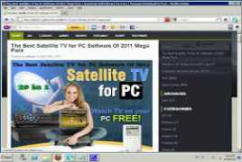 Satellite TV from PC